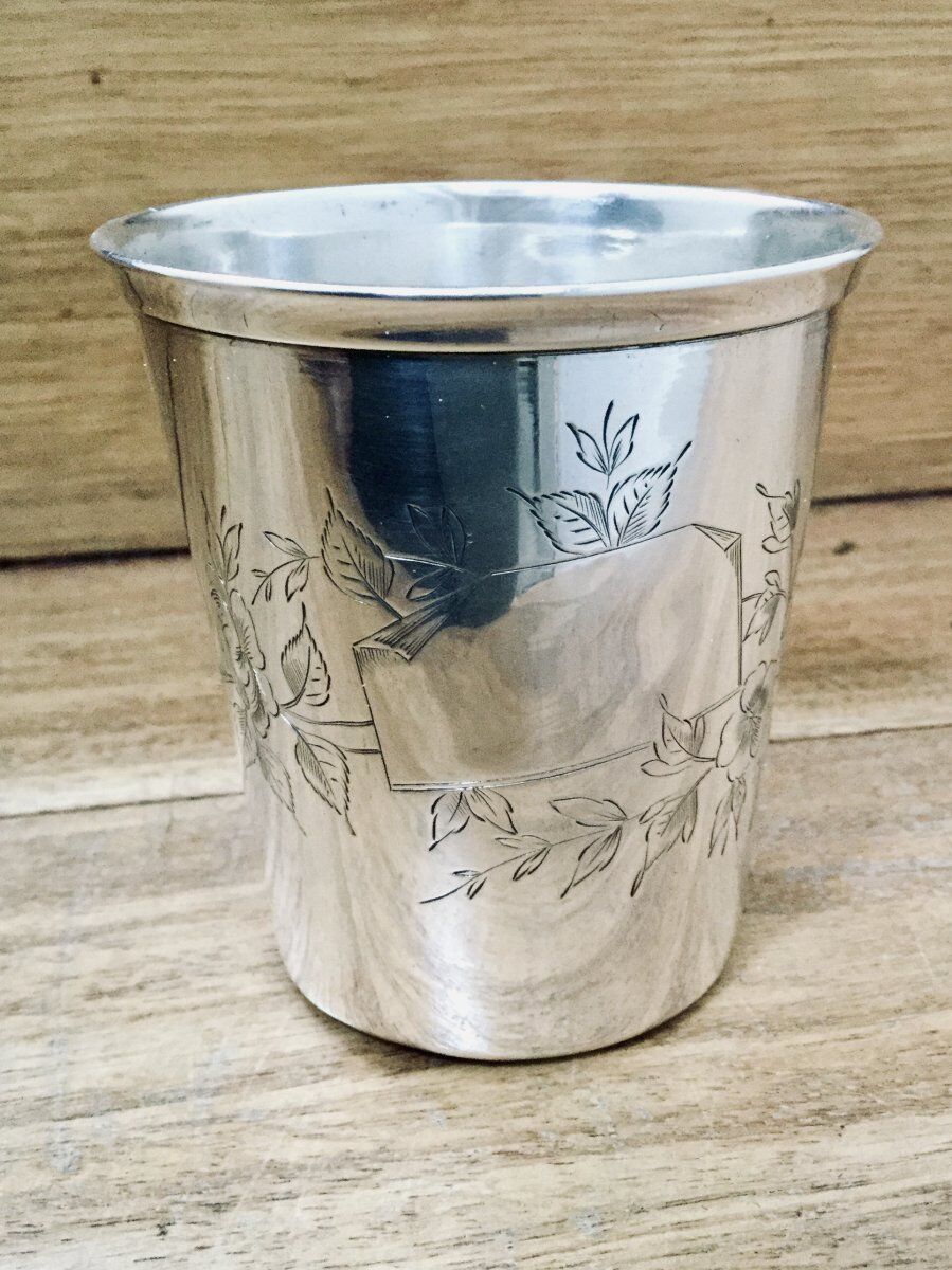 Armand fresnais - solid silver timbale
