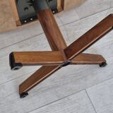 1970s, Danish design by Madsen & Schubell, adjustable footstool, original condition.