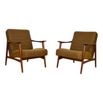 Pair of Scandinavian Design Armchairs 1960