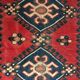 Ancien tapis turc oushac, 204x120cm