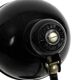 Original 1940s black Kaiser Idell metal table lamp model 6551