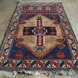 Handmade Afghan Belouch rug 125x80cm