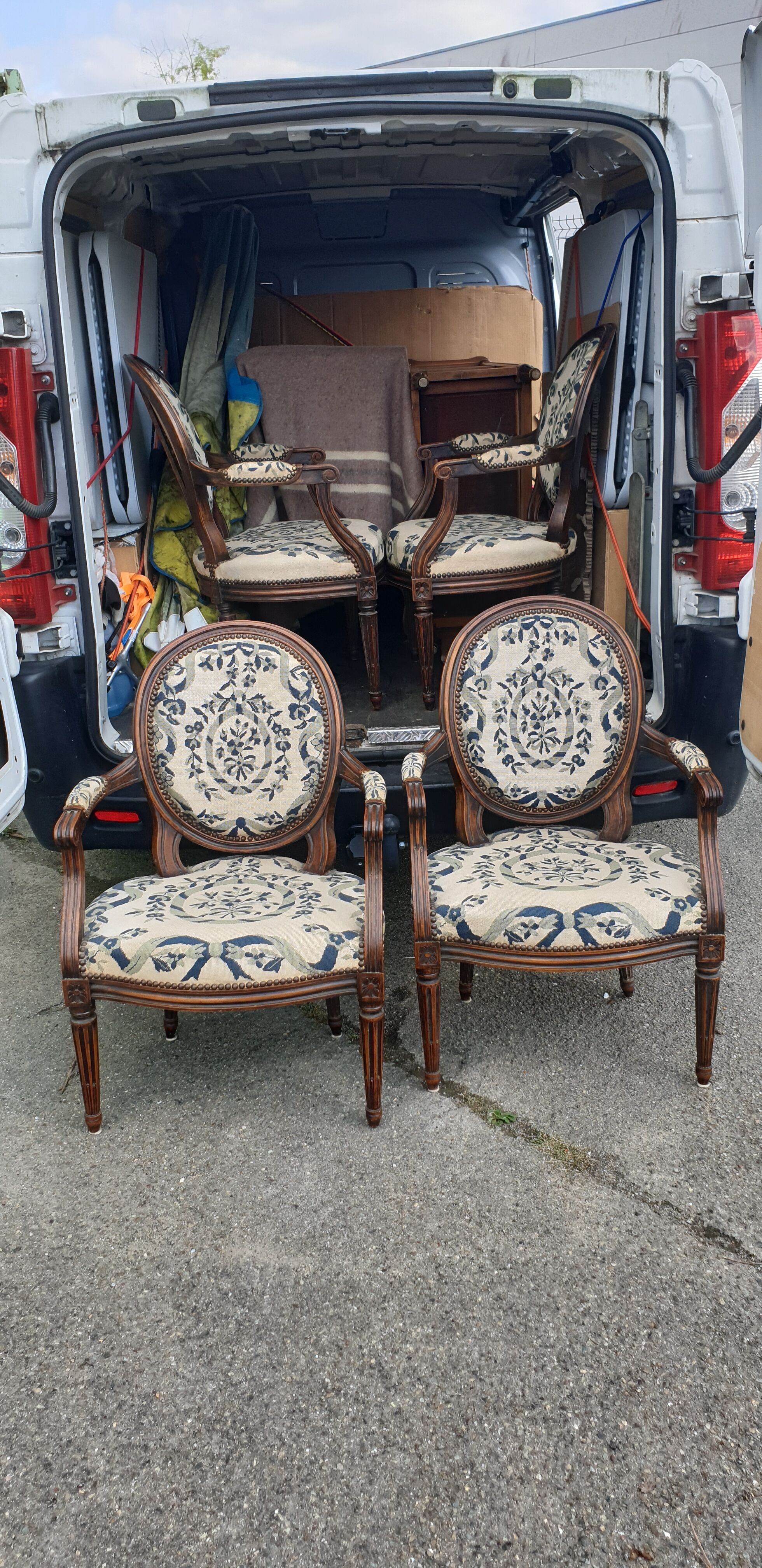 Armchairs Bergeres Louis XVl