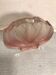 Ancient soliflore crystal vase Walther glas glass rose form lotus vintage