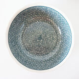 Salad bowl green circular pattern