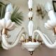 Vintage Murano chandelier in Venetian blown glass