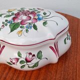 Earthenware box decoration Strasbourg Hannong