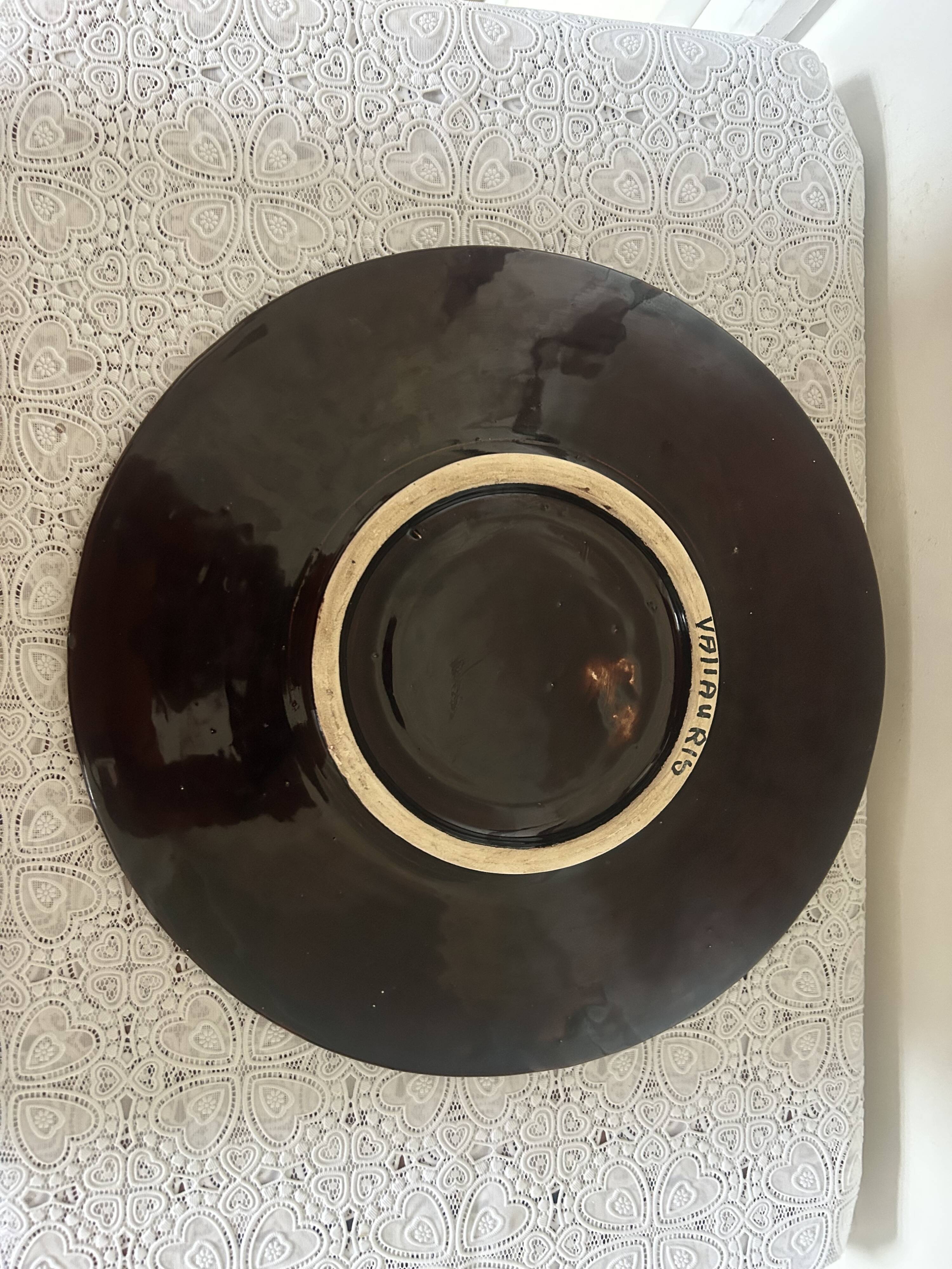 Large Vallauris dish