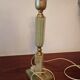 Foot lamp bedside desk onyx brass 1950 60