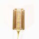 Brass & clear  glass wall light by Vitrika – Model Atlactic