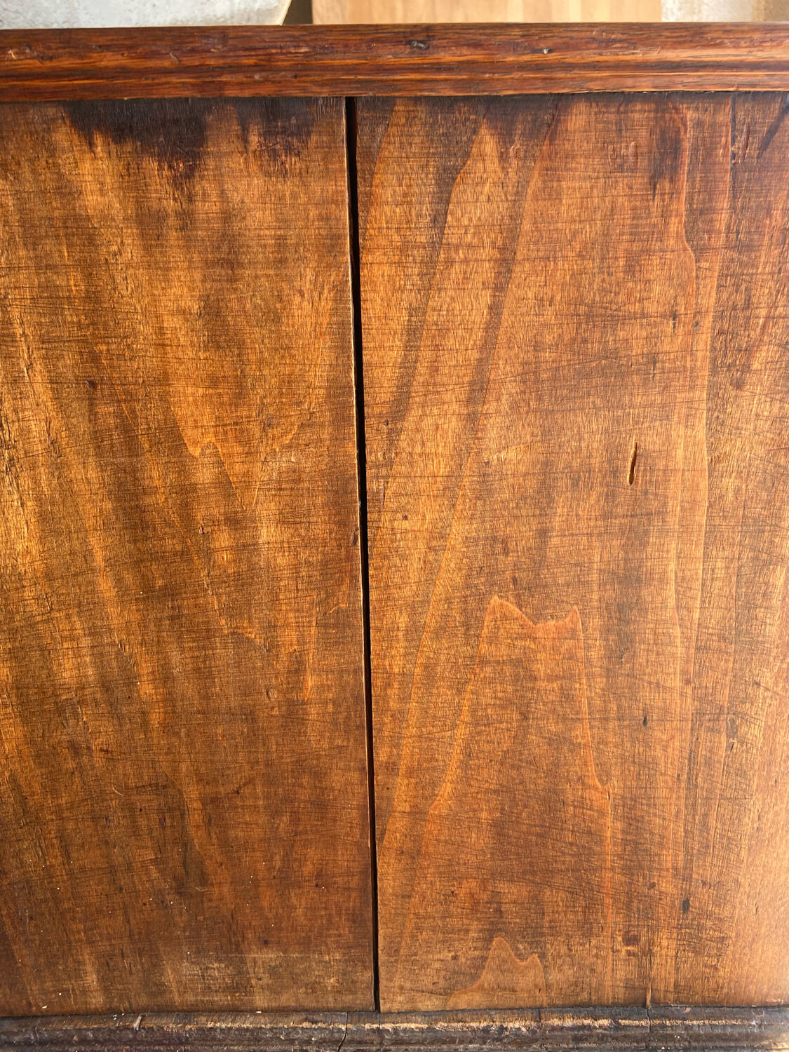 Antique storage cabinet