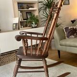 Wooden rocking chair - English art & craft
