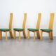 Ensemble de 4 chaises design Iris chair Bob van den Berghe