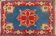 Vintage oushak rug 116x76cm