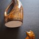 Carafe chevrette en céramique vintage
