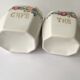 Pair of porcelain kitchen pots