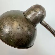 Lampe de table à col de cygne d'atelier industriel, années 1960
