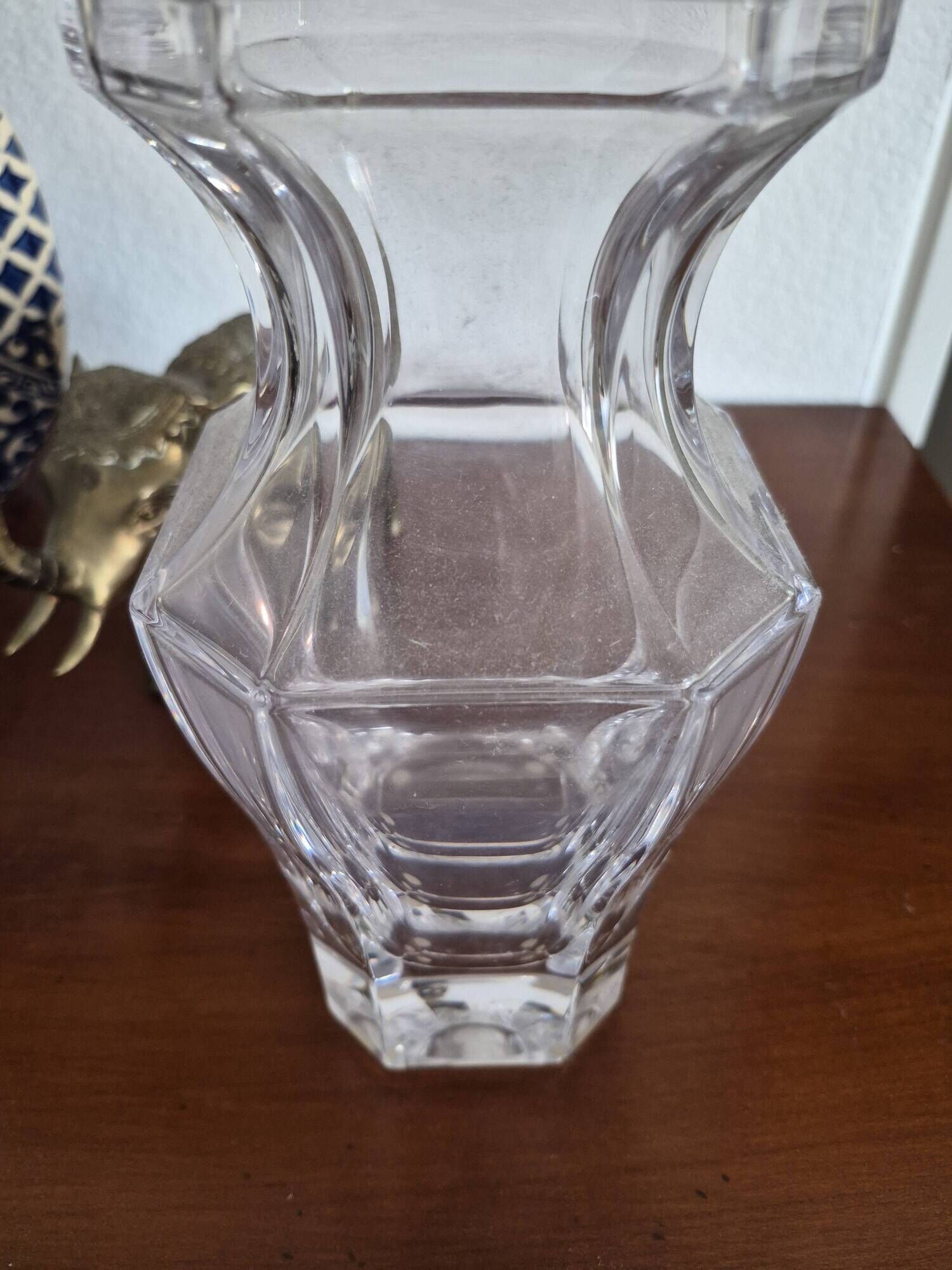 Baccarat crystal vase