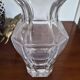 Baccarat crystal vase