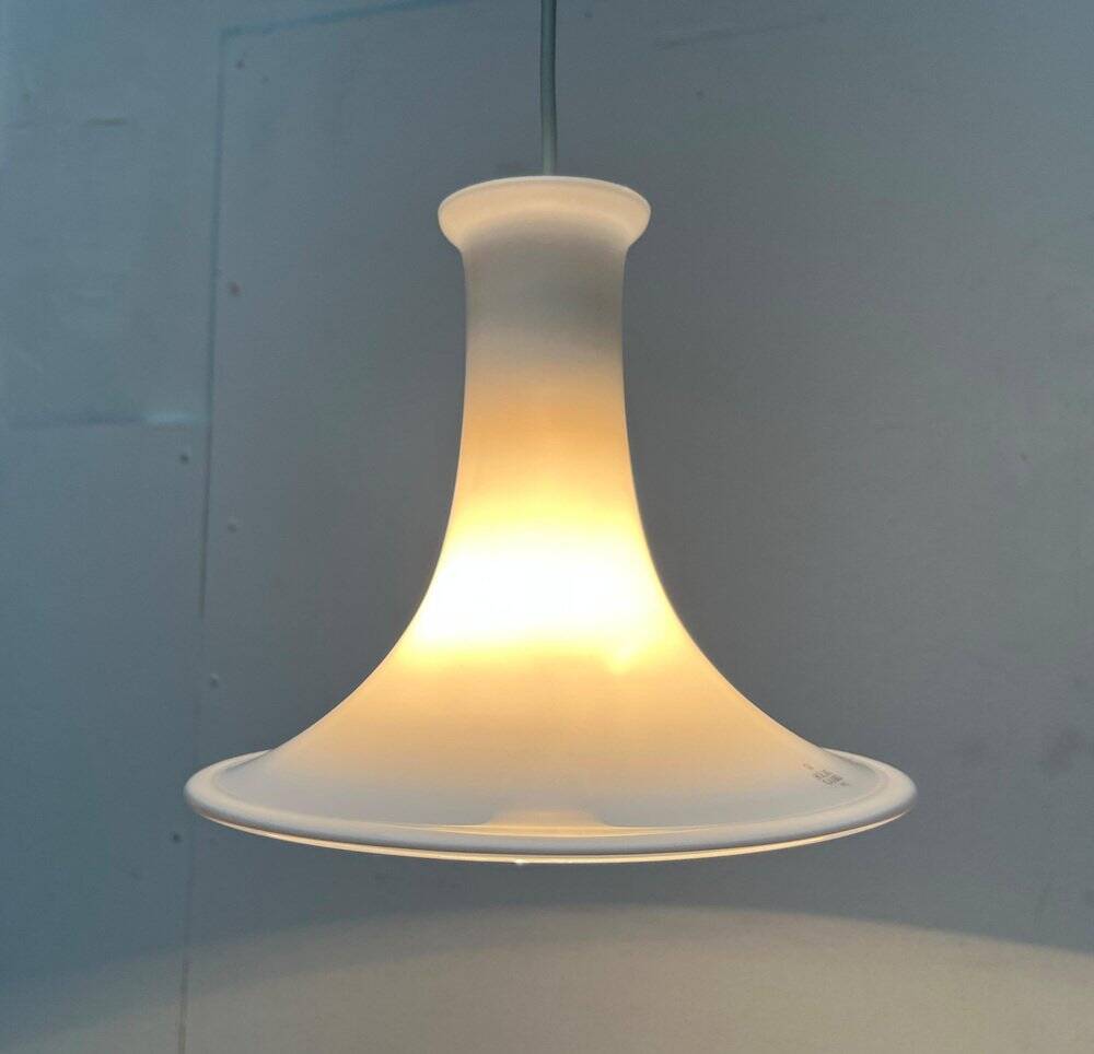 Vintage Danish model Mandarin Pendant Lamp Small by Michael Bang for Holmegaard, 1970s