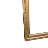 19th Century Beveled Gilded Wood Mirror in Louis XVI Style – 45 x 72 cm