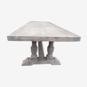 Wooden monastery table