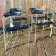 Series of 4 vintage armchairs
