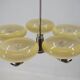 Functionalist / Art Deco Chandelier, 1930, Restored