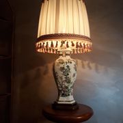 Asian porcelain lamp signs limoge and offal art deco