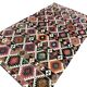 Oushak Vintage Geometric Kilim