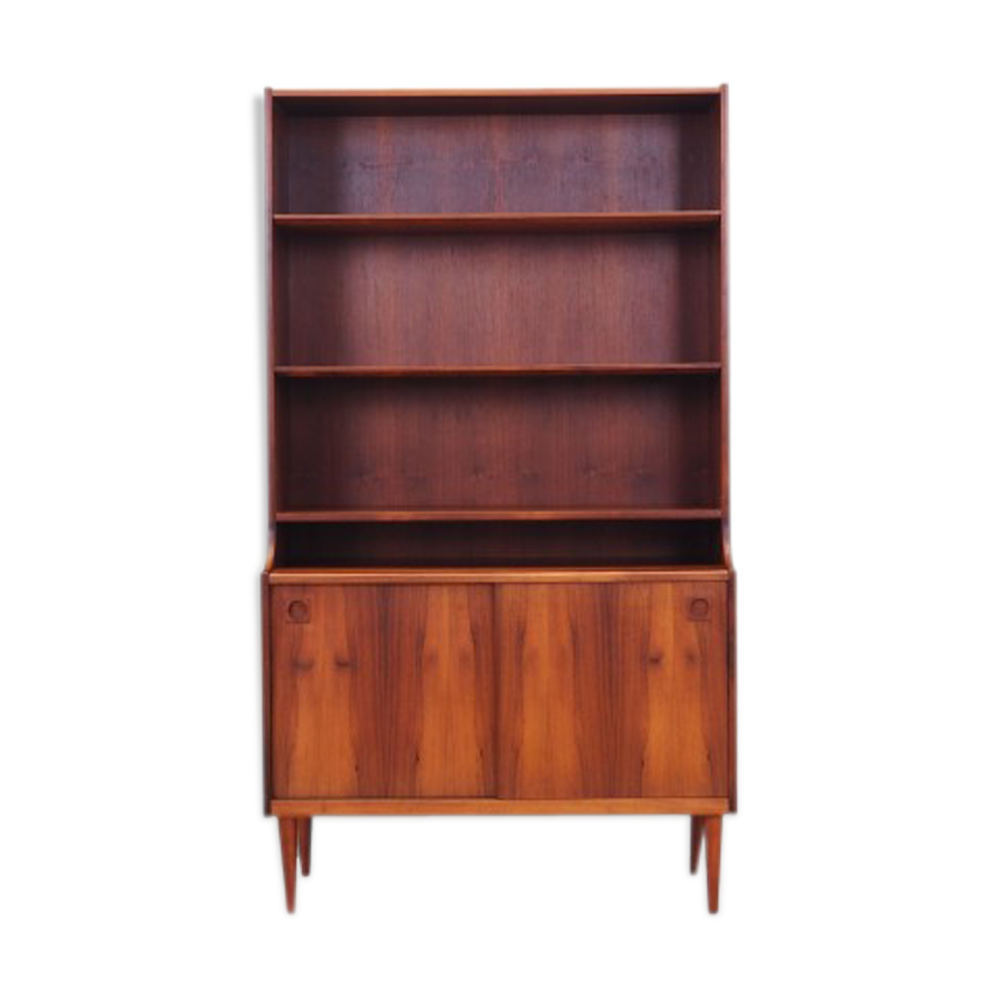 Bibliothèque en palissandre, design danois, années 1960, fabriquée par Farsø Møbelfabrik