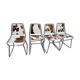 Cowhide chairs