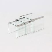 Set of 3 Gallotti & Radice nesting tables 1970s