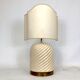 Ceramic and Brass Table Lamp by Tommaso Barbi, 1970s