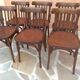 Suite of 6 bistrot chairs 1960