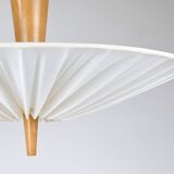 J.T. Kalmar Vienna „Dorn“ Midcentury Ceiling Lamp Flush Mount Uplight, 1950