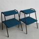 Pair of side tables Pierre Guariche for Meurop 1950