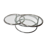 Glass coffee table years 70