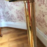 Vintage stand ashtray in gilded metal