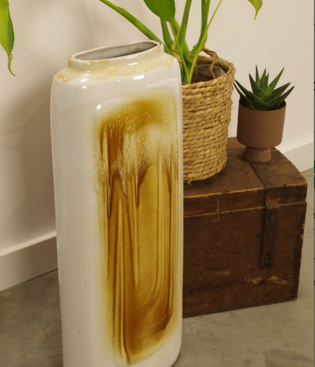 Vintage pottery vase