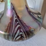 Large early 20th century Loetz Bohemia iridescent art glass vase