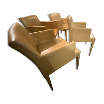 4 chairs Poltrona Frau Liz B