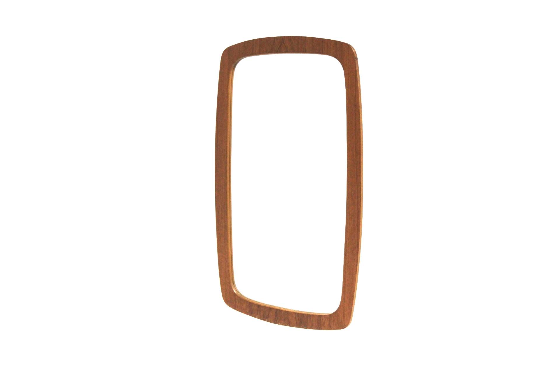 Scandinavian teak mirror, 120x38cm, Sweden, 1960