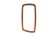 Scandinavian teak mirror, 120x38cm, Sweden, 1960