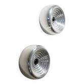 Pair of “Padina” ceiling lights by Achille Castiglioni for Flos, 1960s