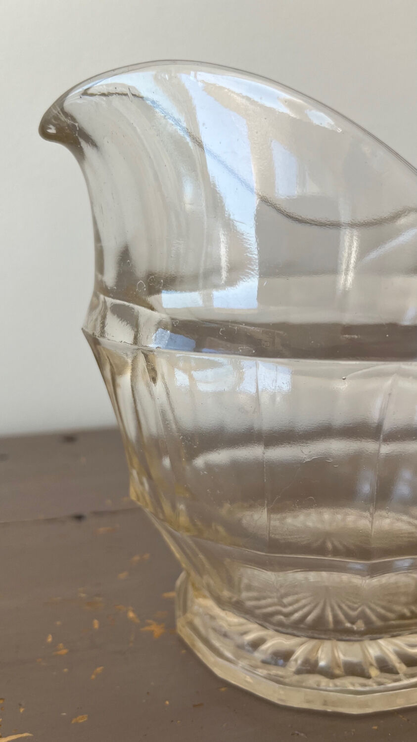 Glass pitcher