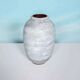 Light blue vintage vase Scheurich 185-39, 60s Japandi vase