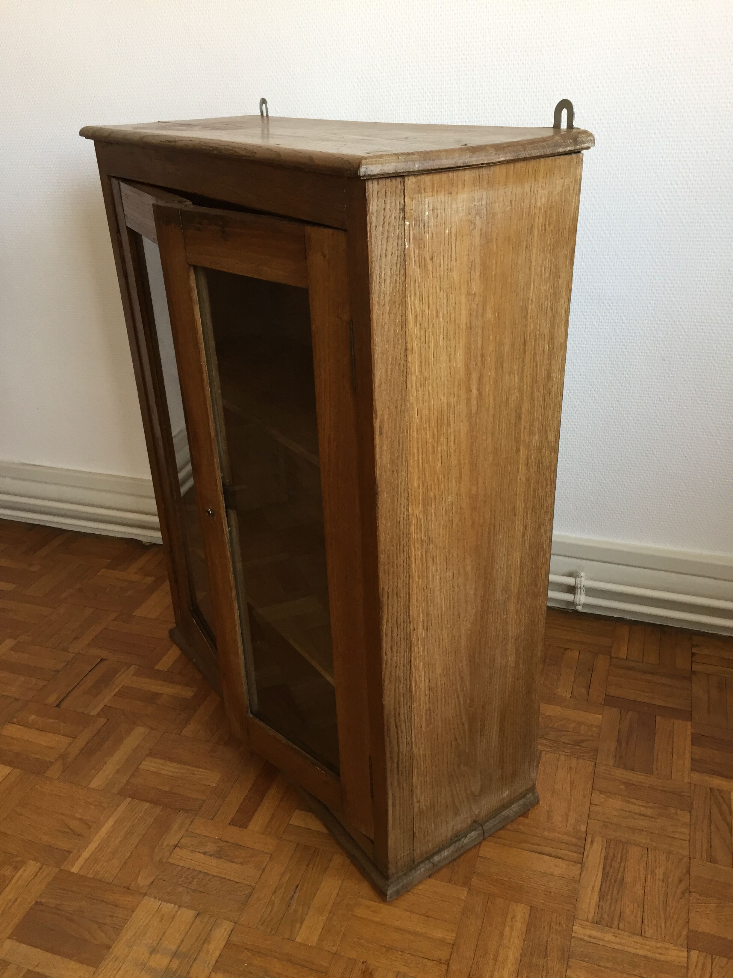 Oak display case