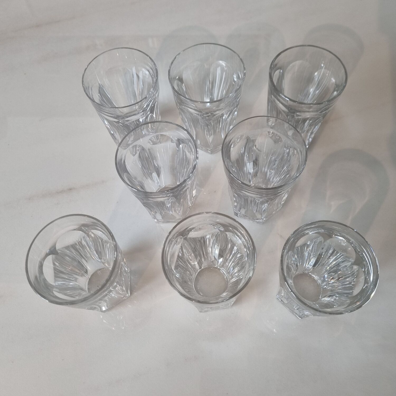 8 Baccarat glasses model Harcourt