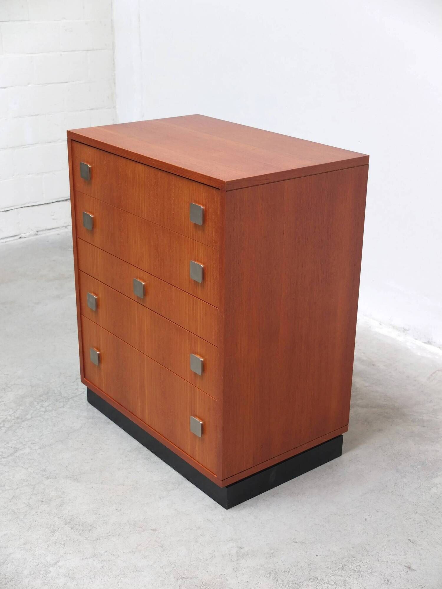 Teak chest of drawers by Alfred Hendrickx for Belform, 1960s